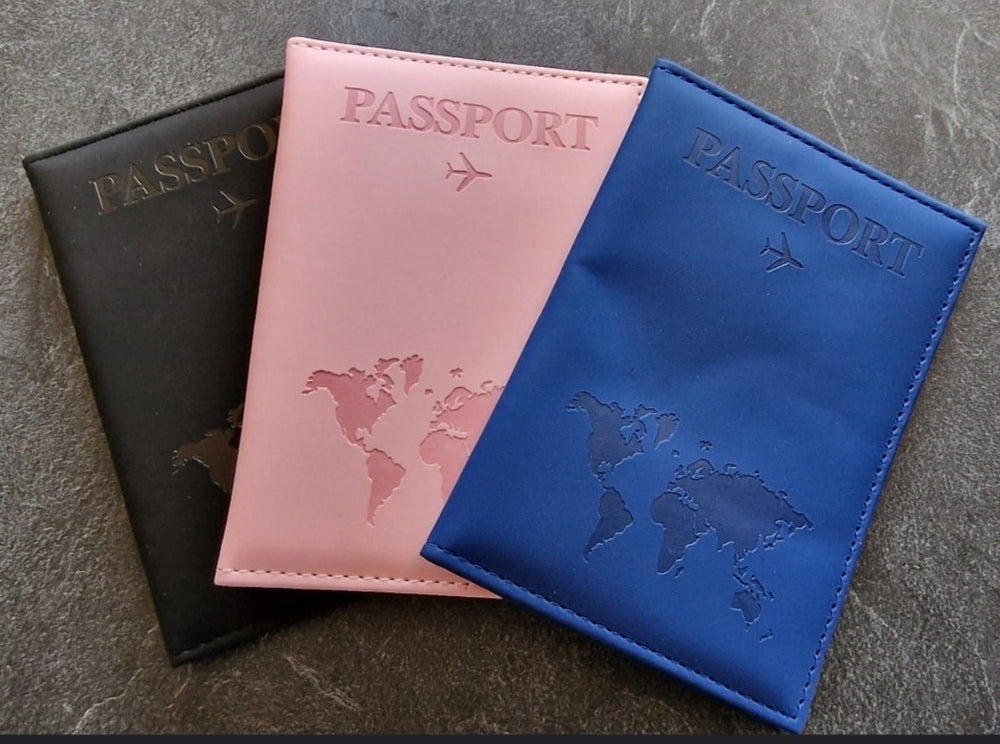 Reisepasshülle "Passport" , blau