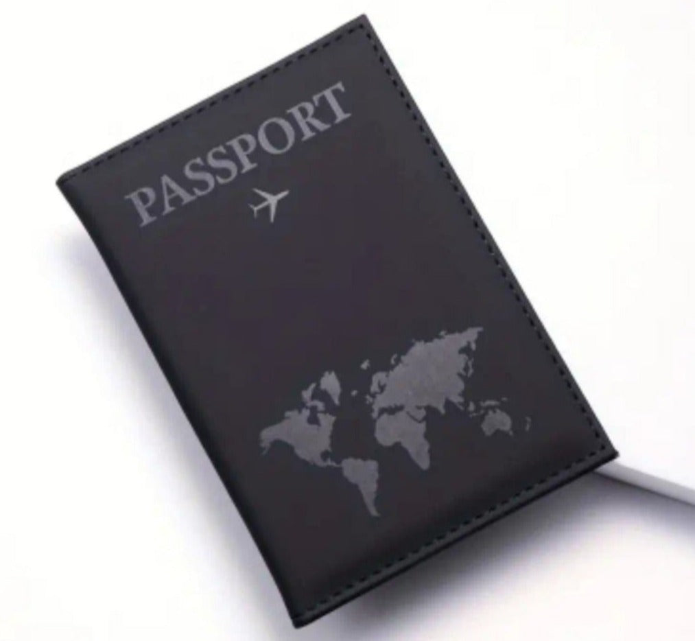 Reisepasshülle "Passport" , schwarz