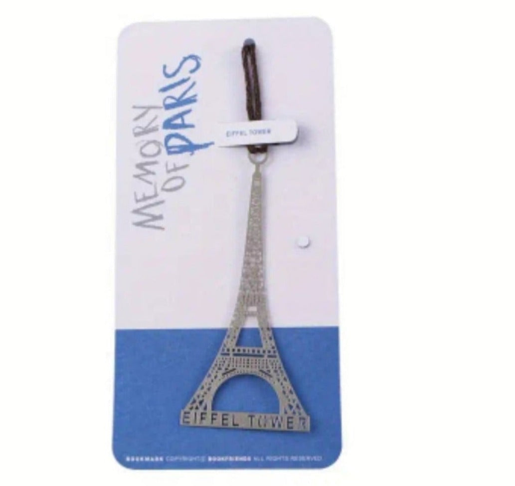 Lesezeichen (Bookmark) "Eiffelturm" , dünnes Metall 