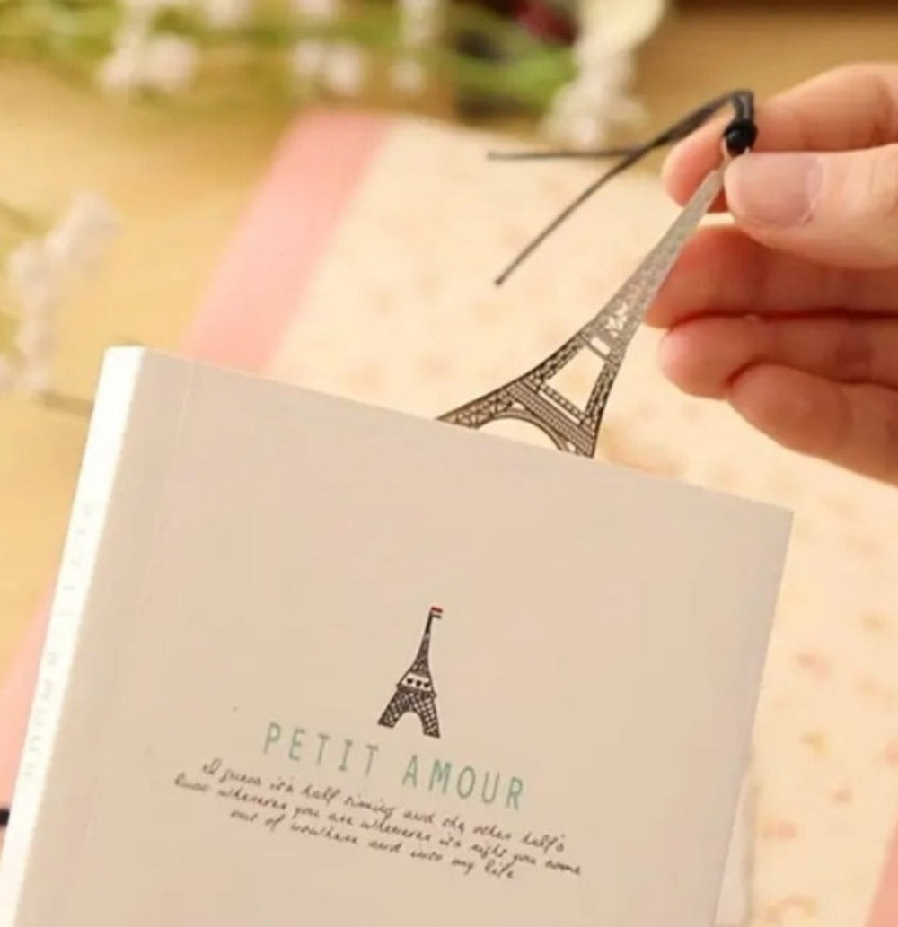 Lesezeichen (Bookmark) "Eiffelturm" , dünnes Metall Medium 1 von 4