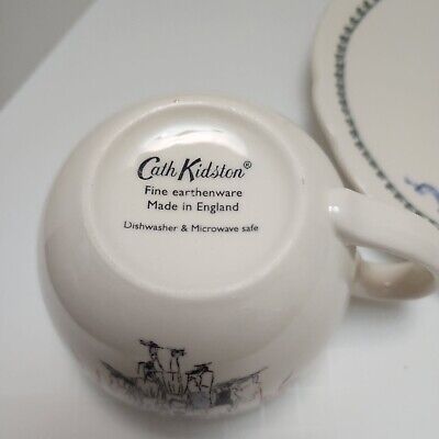 Cath Kidston Set Tasse mit Untertasse aus der Coronation and Commemoration Serie