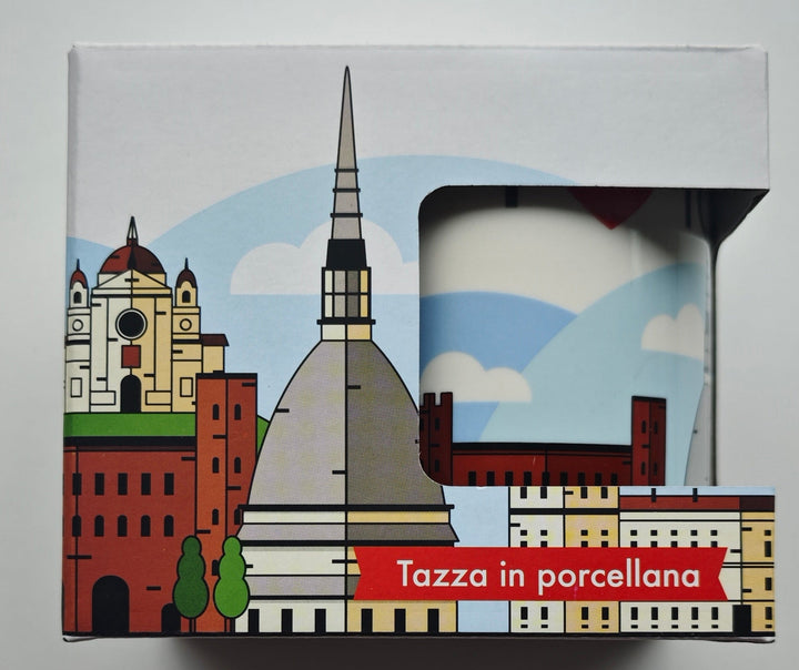 Tasse I love Torino, im Karton