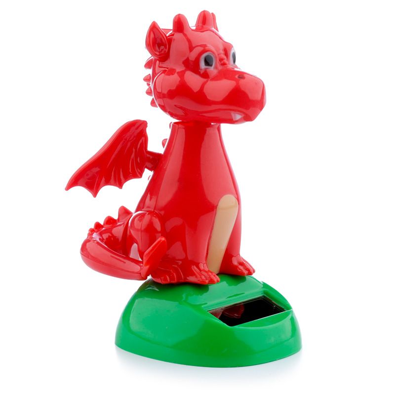 "Walisischer Drachen ( Welsh Dragon ) "Solar Wackelfigur