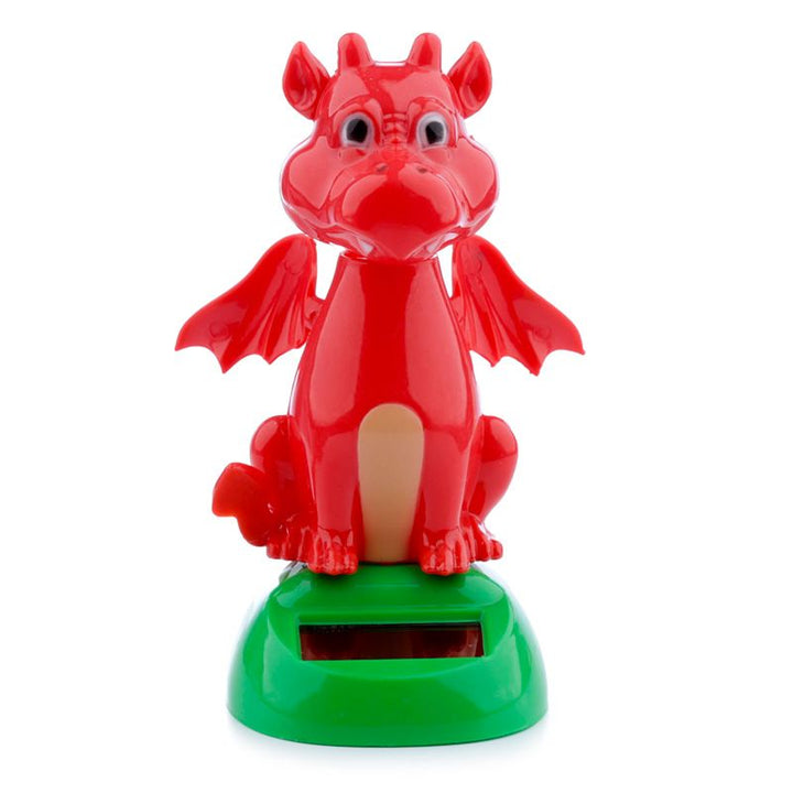 "Walisischer Drachen ( Welsh Dragon ) "Solar Wackelfigur