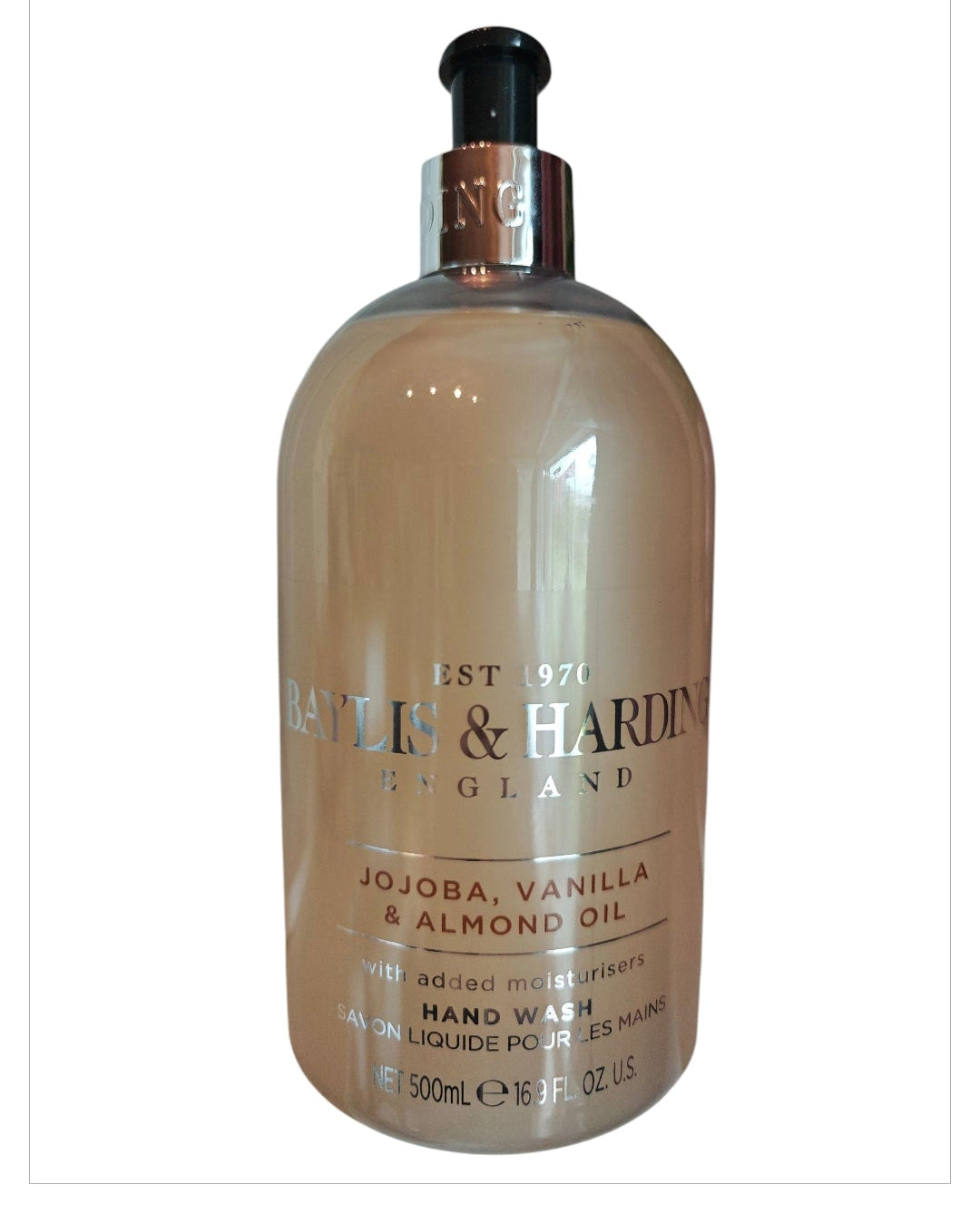 Baylis & Harding , " Jojoba, Vanilla & Almond Oil " , Flüssigseife , 500 ml