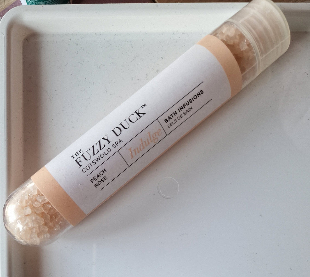 Baylis & Harding , "The Fuzzy Duck " Bath Infusions,  "Peach Rose" Badekristalle 65 gr.