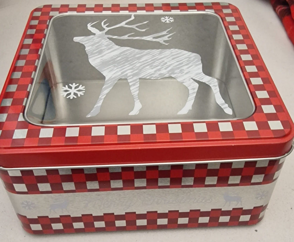 Blechdose mit  Motiv "Hirsch"