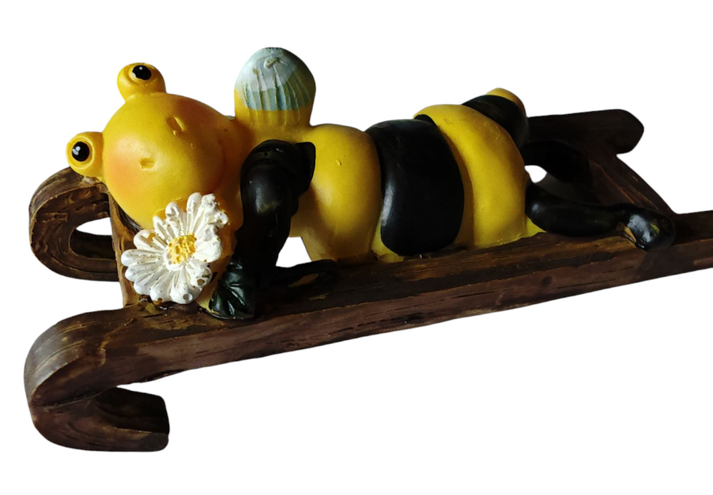 Blumentopf - Deko, Biene