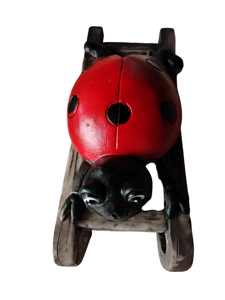 Blumentopf - Deko, Marienkäfer