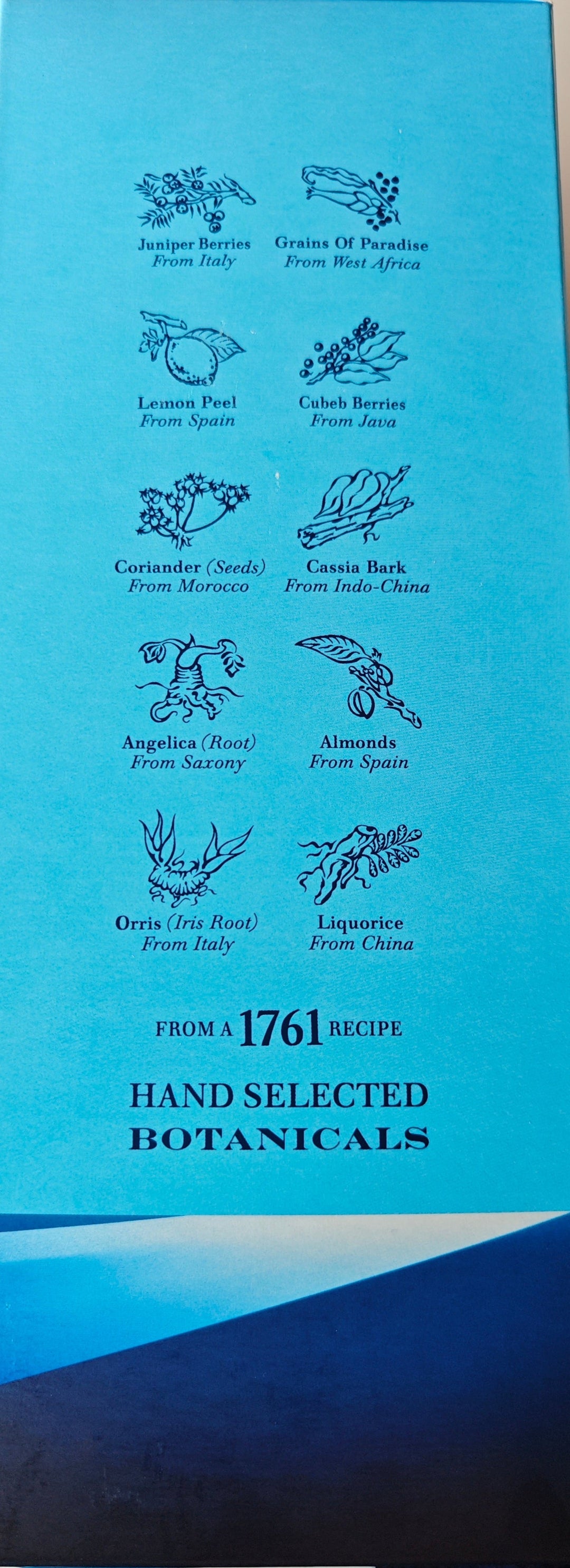 "Bombay Sapphire " Geschenkset. 50ml Gin+ Ballon-Glas