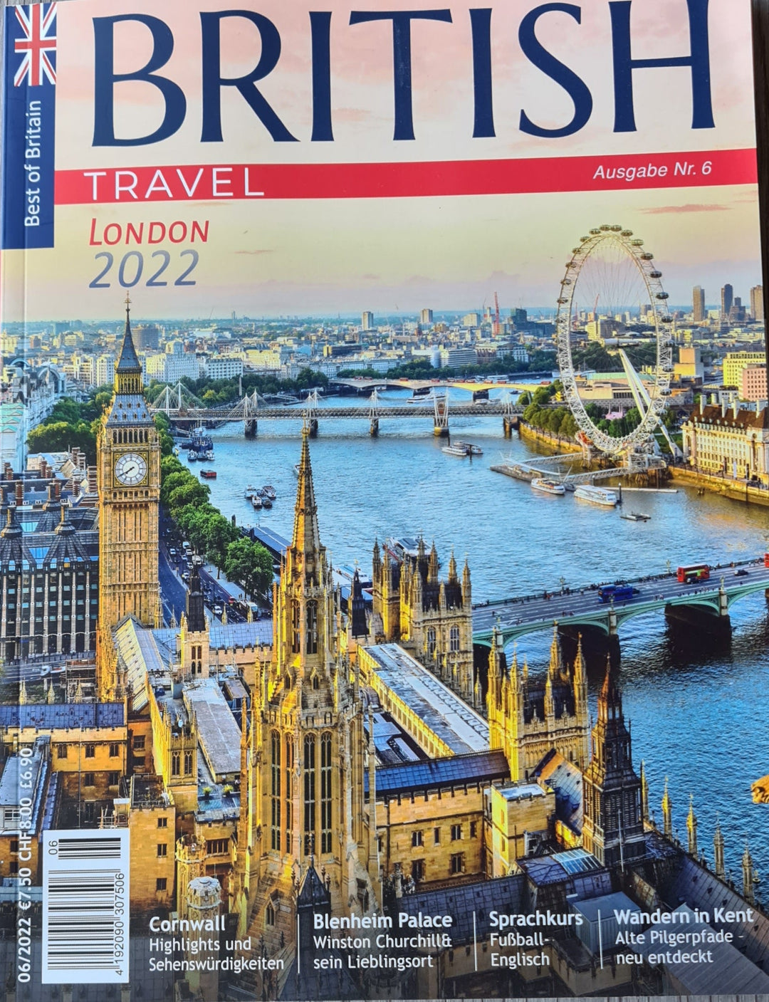 British Travel Magazine, Ausgabe Nr. 6, (2022) - British Moments / Fernweh-Kaufhaus