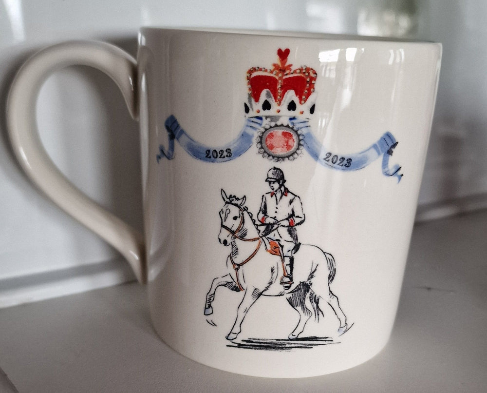 King Charles Mug, Rückansicht