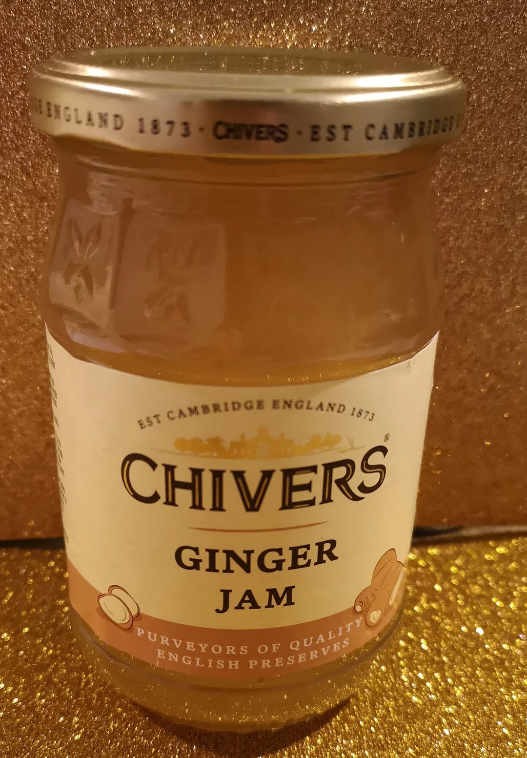 Chivers Ginger jam / Ingwer Konfitüre 340 gr Glas - British Moments
