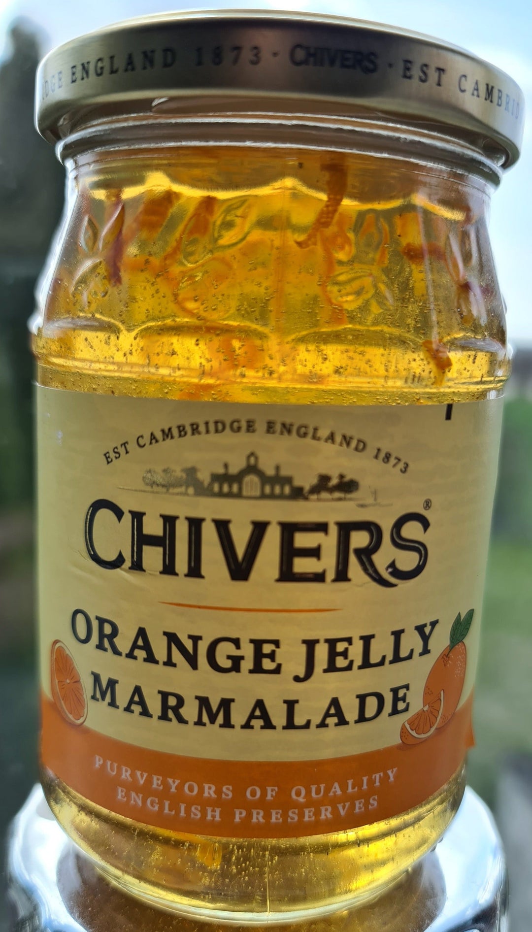 Chivers Orange Jelly Marmalade  340 gr Glas - British Moments