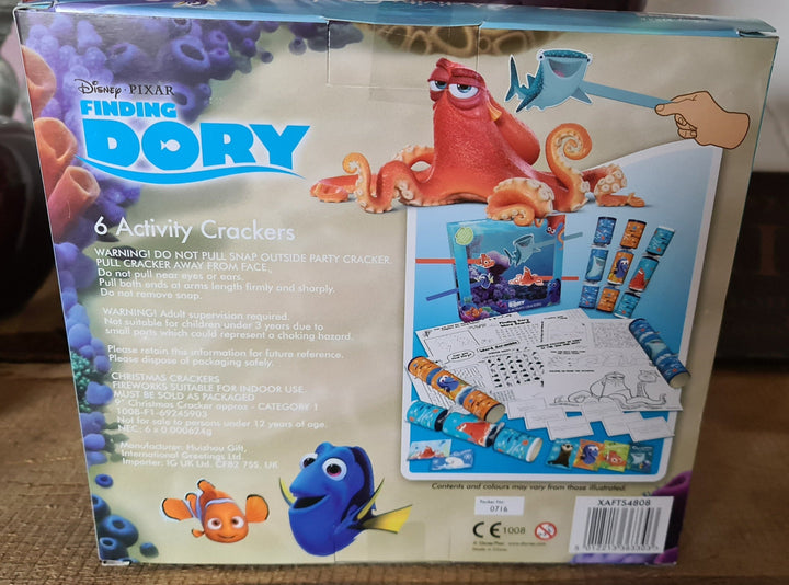 Christmas crackers ,  6er Set Motiv "Finding Dory" - British Moments