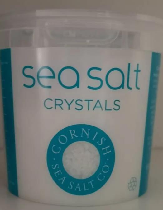 Cornish Sea Salt Crystals 225 gr. - British Moments