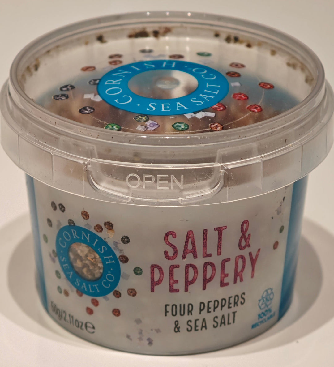 Cornish Sea Salt "Salt & Peppery" , 60 gr.