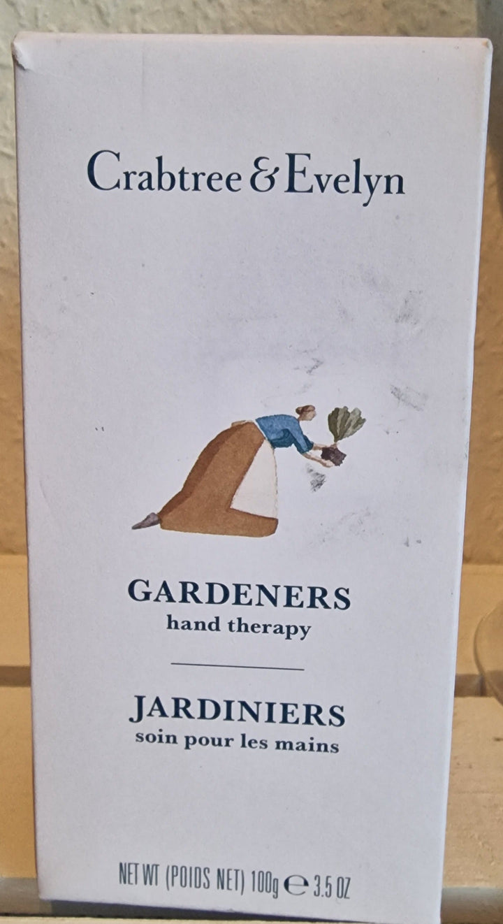 Crabtree & Evelyn "Gardener "Hand Therapy, Handcreme 100 gr. Tube - British Moments / Fernweh-Kaufhaus