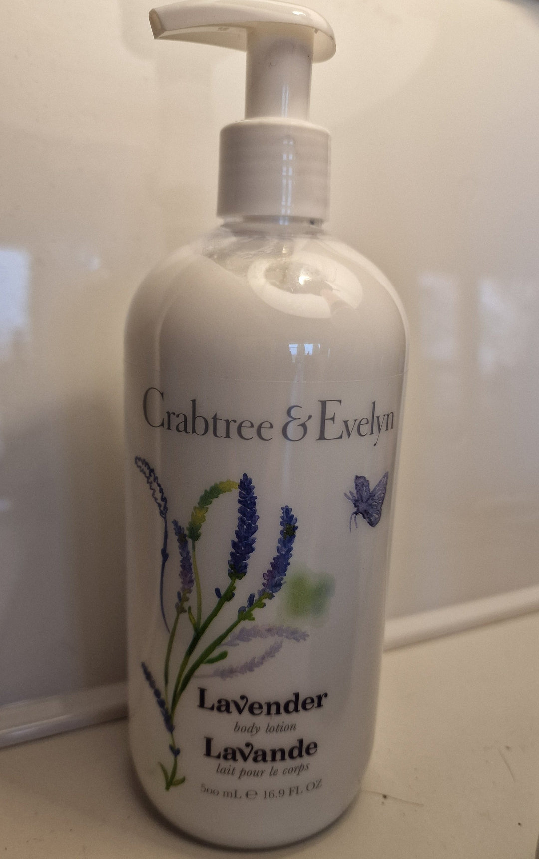 Crabtree & Evelyn Lavender Body Lotion, Pumpspender 500 ml
