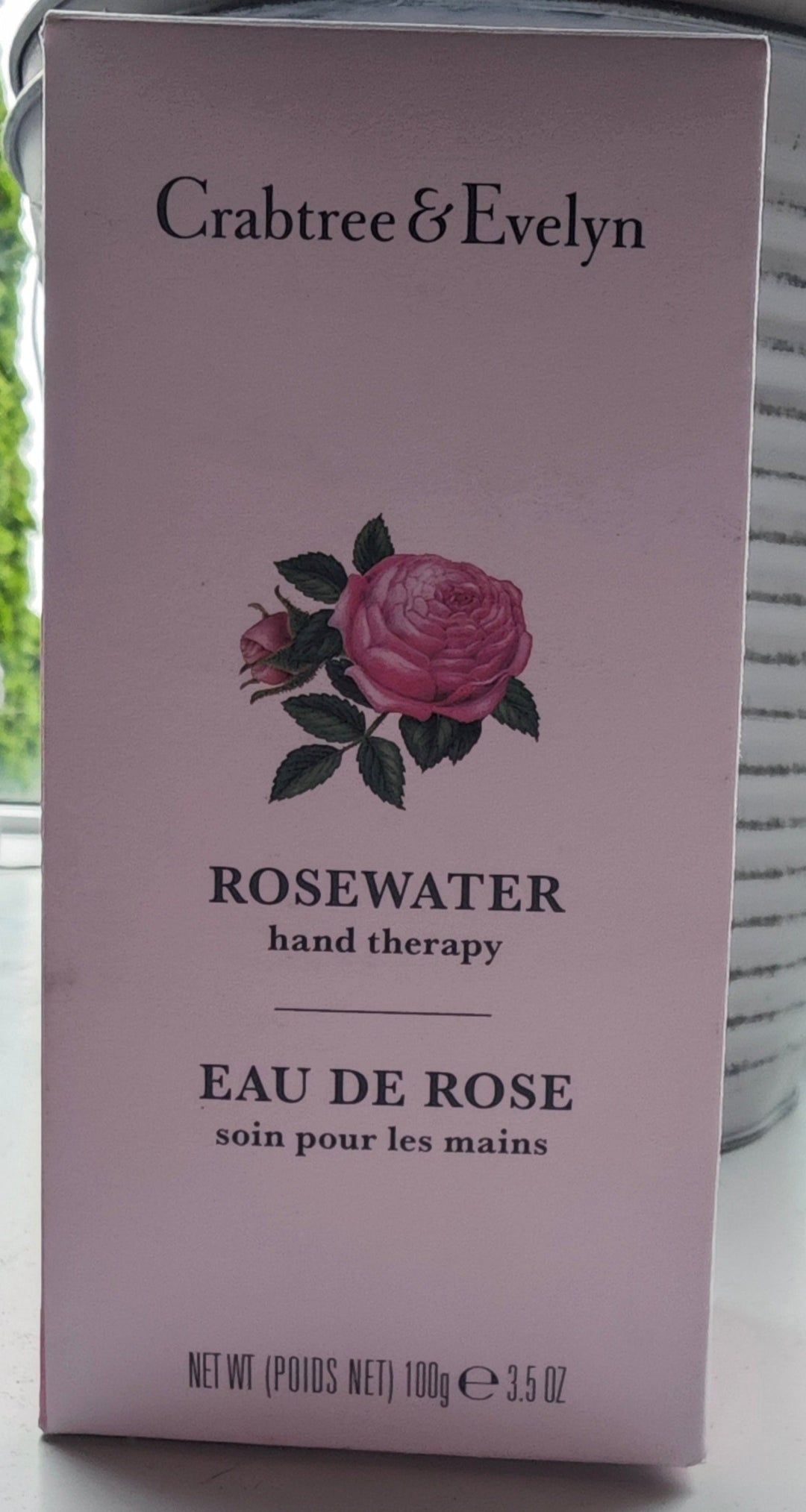 Crabtree & Evelyn "Rosewater "Hand Therapy, Handcreme 100 gr. Tube