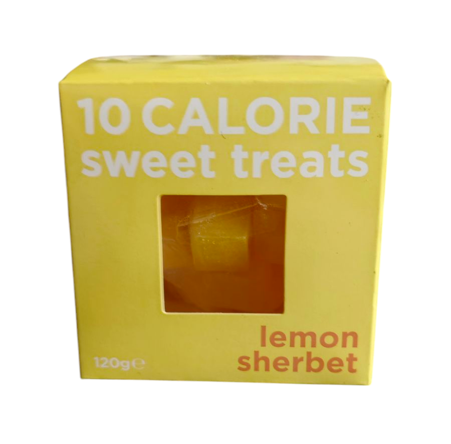Cubez, Lemon Sherbet Bonbons, kalorienarm, , 120 gr. Packung