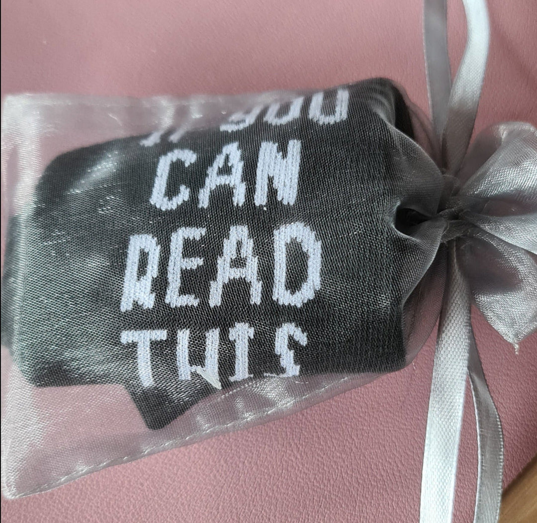 Damensocken, schwarz " If you can read this - bring me coffee" Gr.  35-38 - British Moments / Fernweh-Kaufhaus