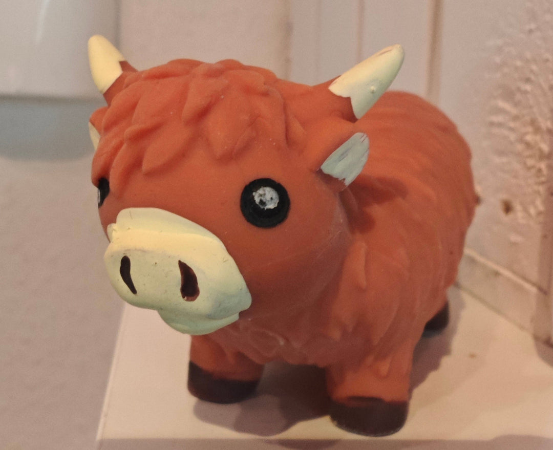 Dehnbares Spielzeug " Highland Cow" - Einfach nur zum Spaß