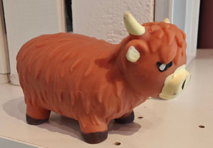 Dehnbares Spielzeug " Highland Cow" - Einfach nur zum Spaß