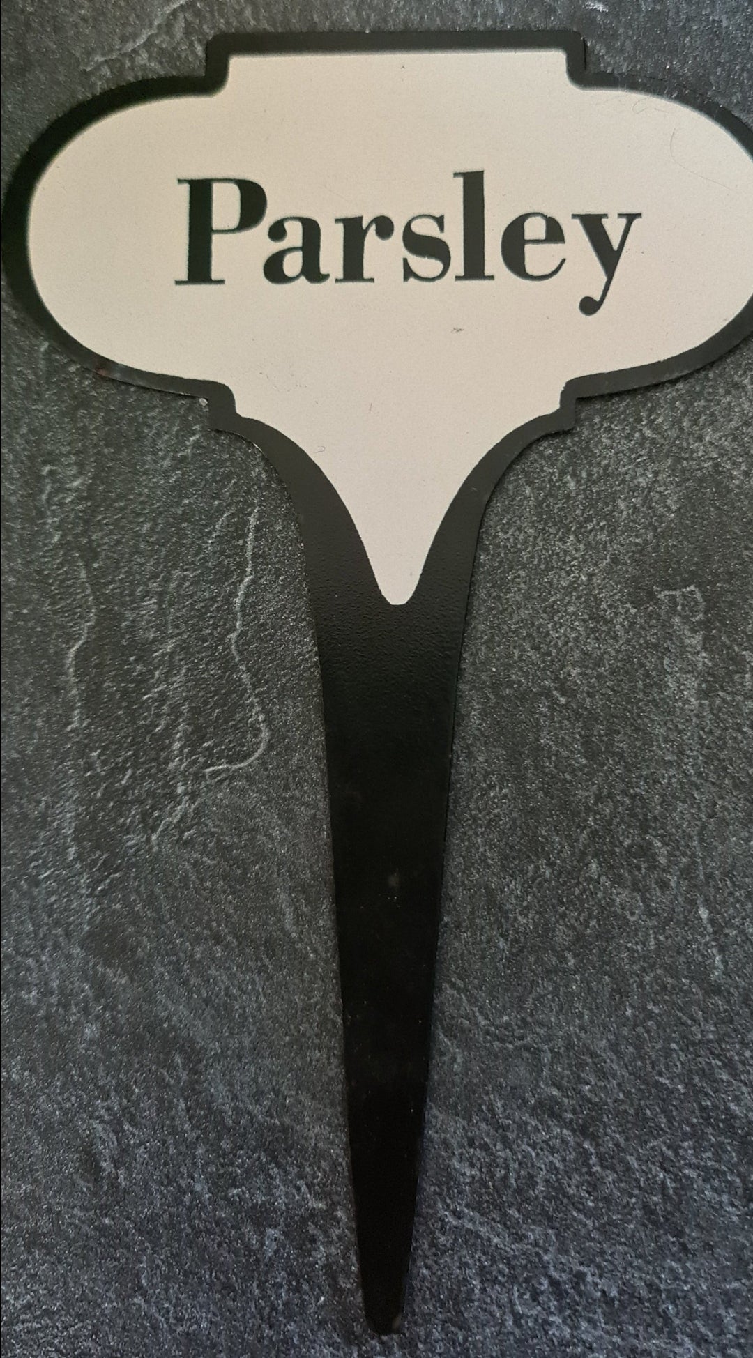 Dekoschild für Küchenkräuter oder Kräuterbeet "Parsley" - British Moments / Fernweh-Kaufhaus