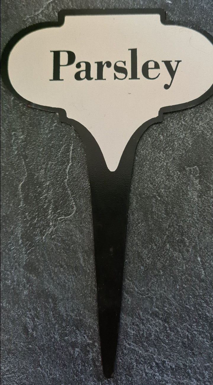 Dekoschild für Küchenkräuter oder Kräuterbeet "Parsley" - British Moments / Fernweh-Kaufhaus