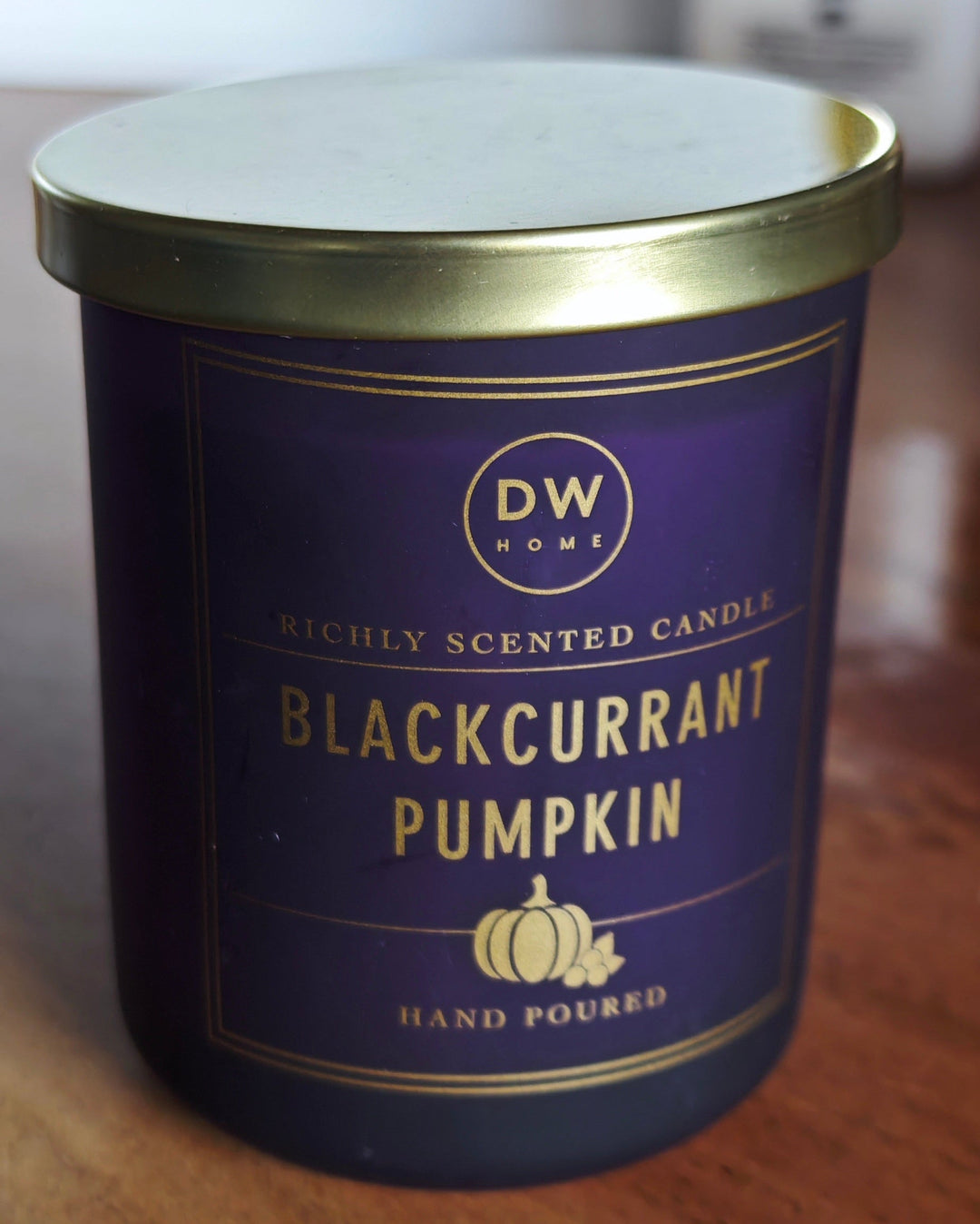 Duftkerze "Blackcurrant Pumpkin".  111 gr.