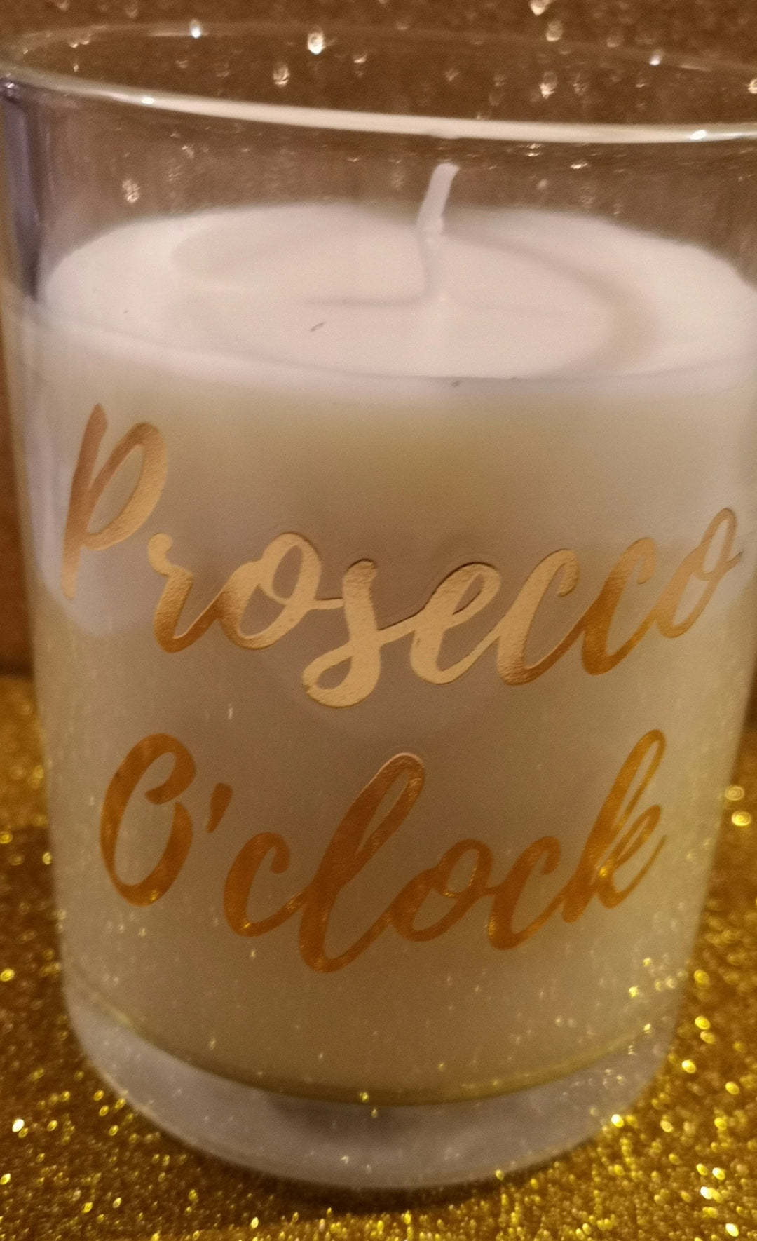 Duftkerze "Prosecco o'clock " im Glas - British Moments