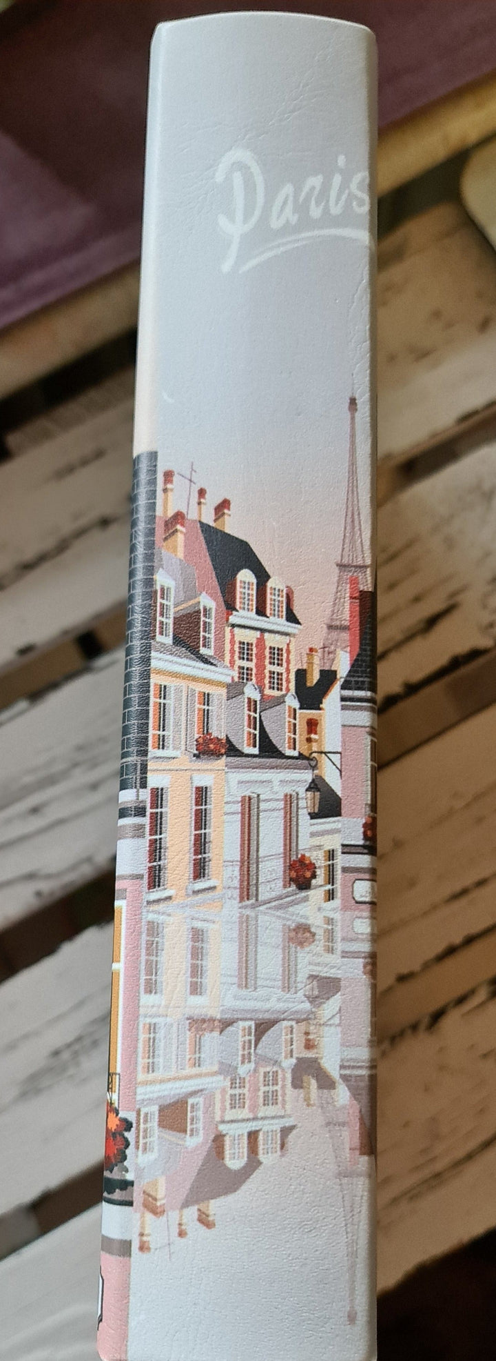 Edle Schachtel  in Buchoptik "Paris", ca. 15,5  x 25 cm - British Moments / Fernweh-Kaufhaus