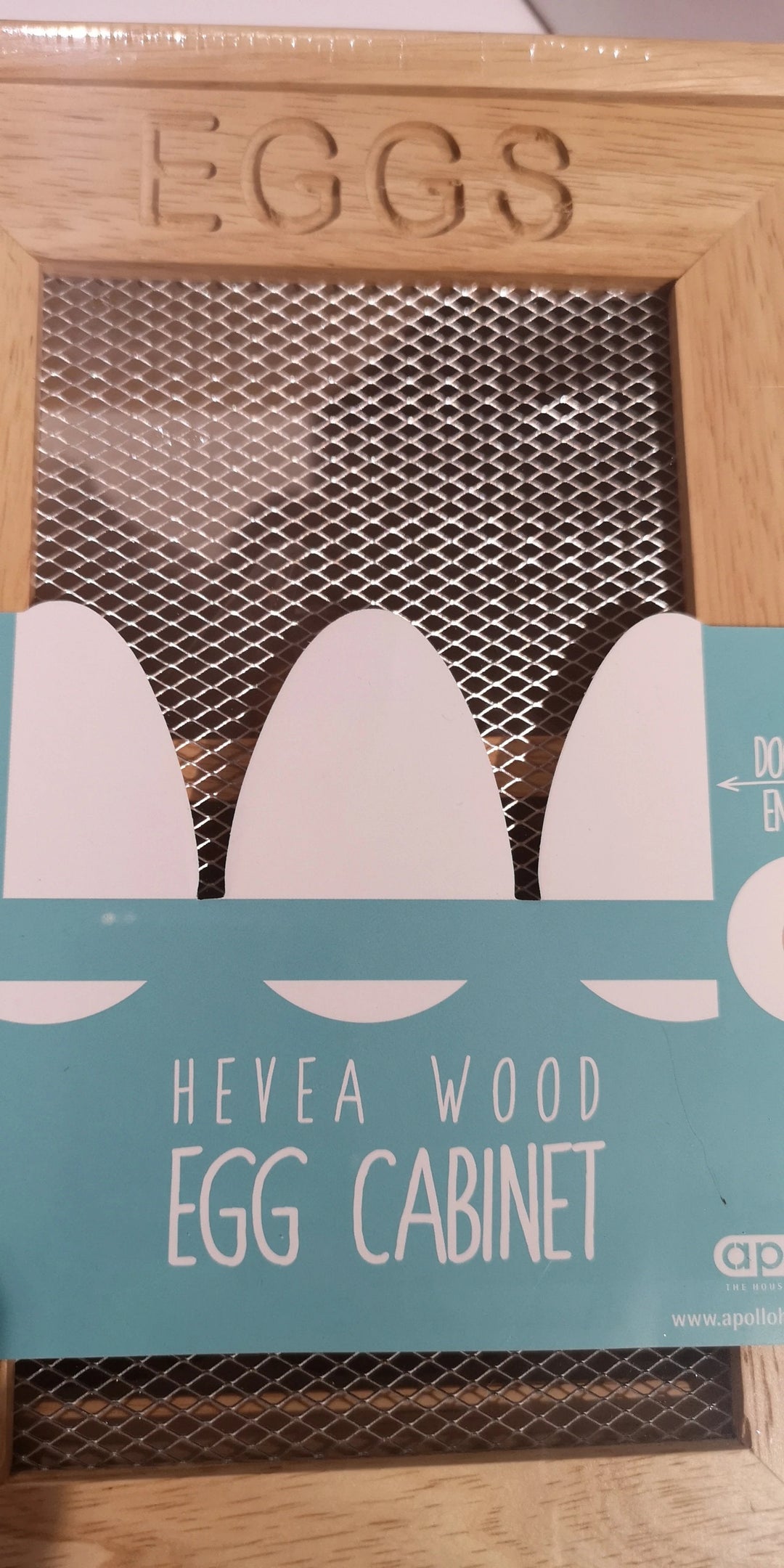 Eierschrank aus Holz in Hühnerstall-Optik (Egg-cabinet) - British Moments