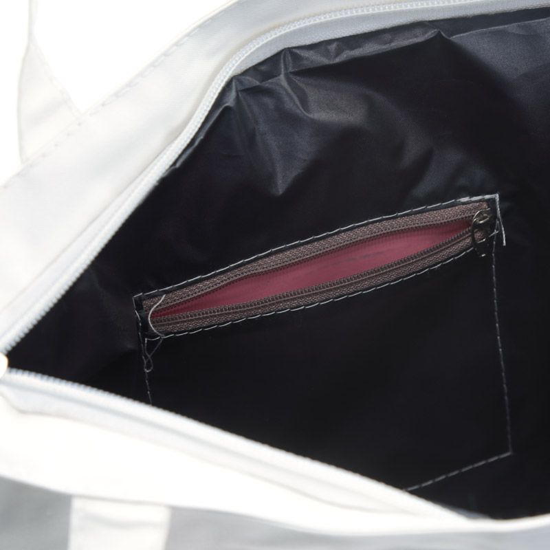 Baumwolltasche mit Reißverschluß und Innenfutter  "London ", 39cmx 37.5cm x9cm - British Moments