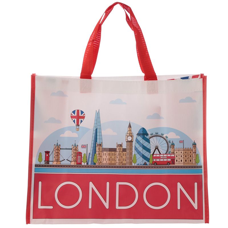 Einkaufstasche    "London -Icons ", Höhe 33cm Breite 40cm Tiefe 16.5cm - British Moments