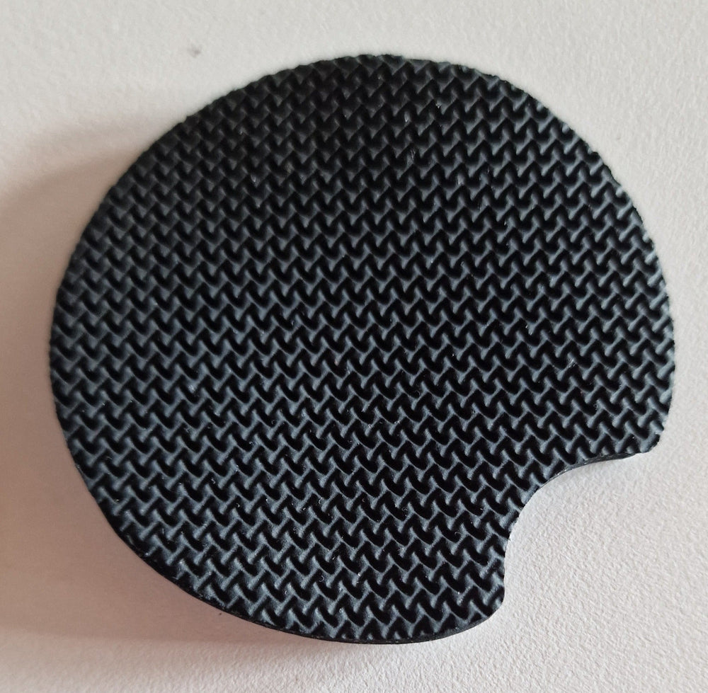 Einleger für KFZ-Getränkehalter  ,  mit lustigem "Highland Cow" - Motiv