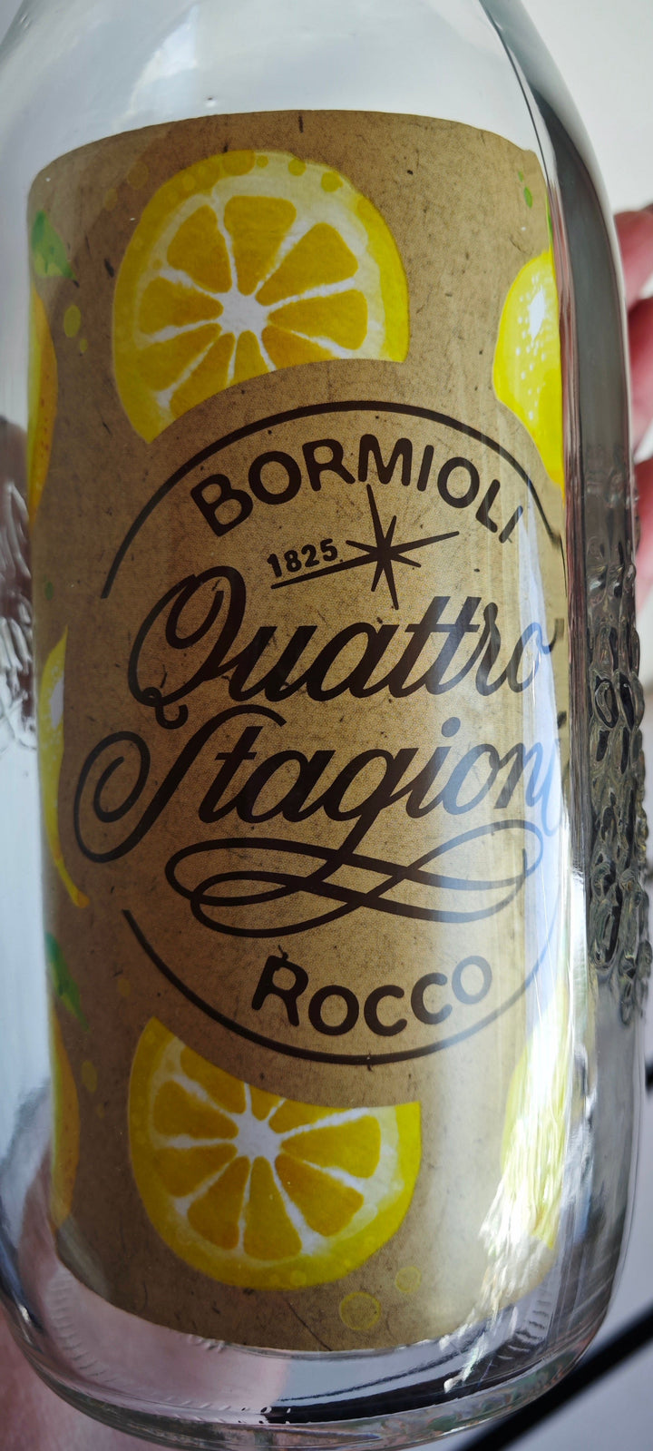 Einmach-Kochflasche "Quattro Stagioni" von Bormioli  ca. 1 Liter