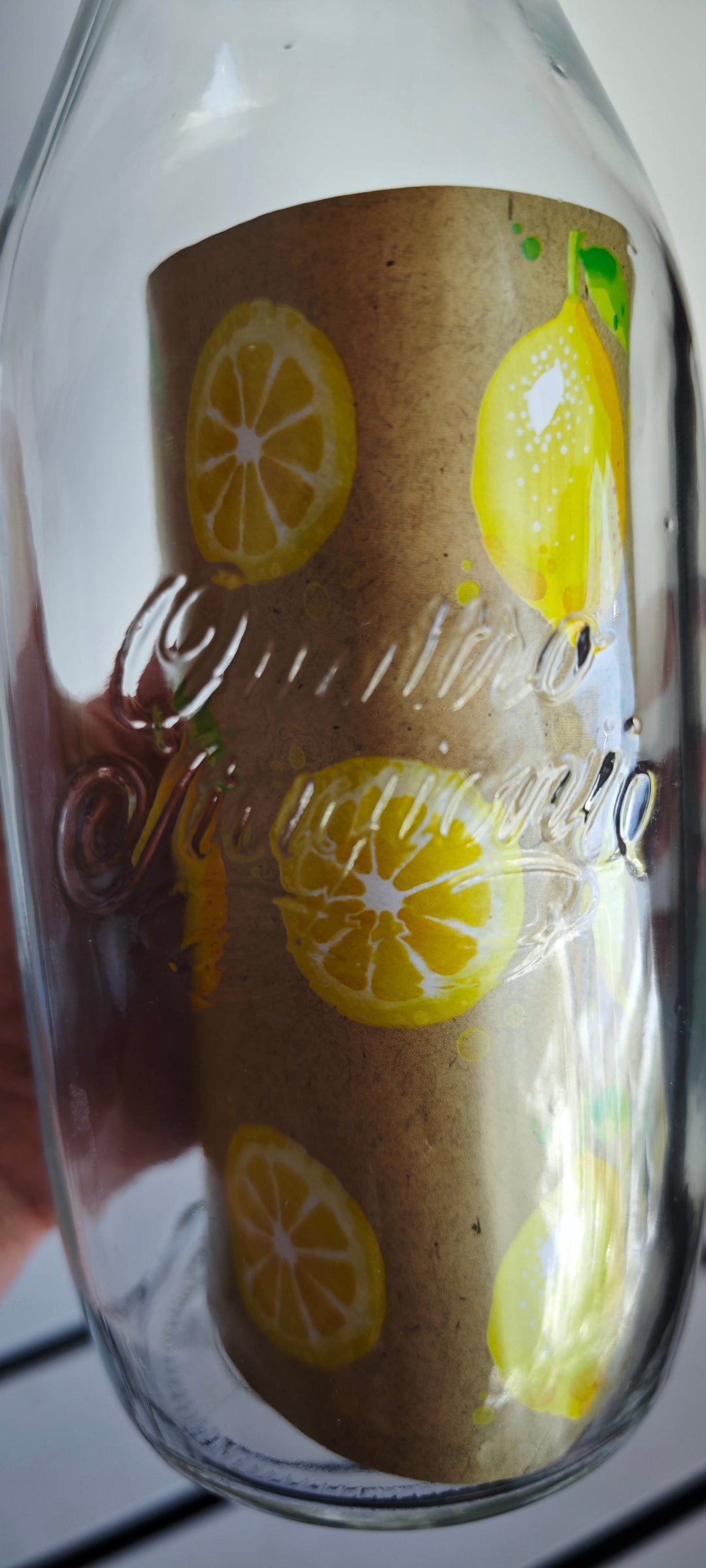 Einmach-Kochflasche "Quattro Stagioni" von Bormioli  ca. 1 Liter