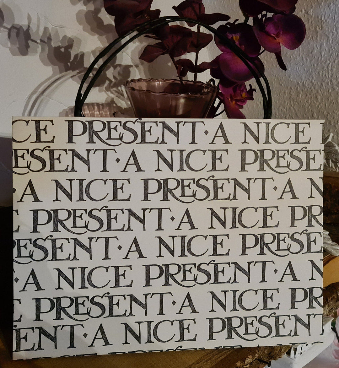 Emma Bridgewater "Black Toast" -Design, Geschenktüte, Papier mit Boden - British Moments