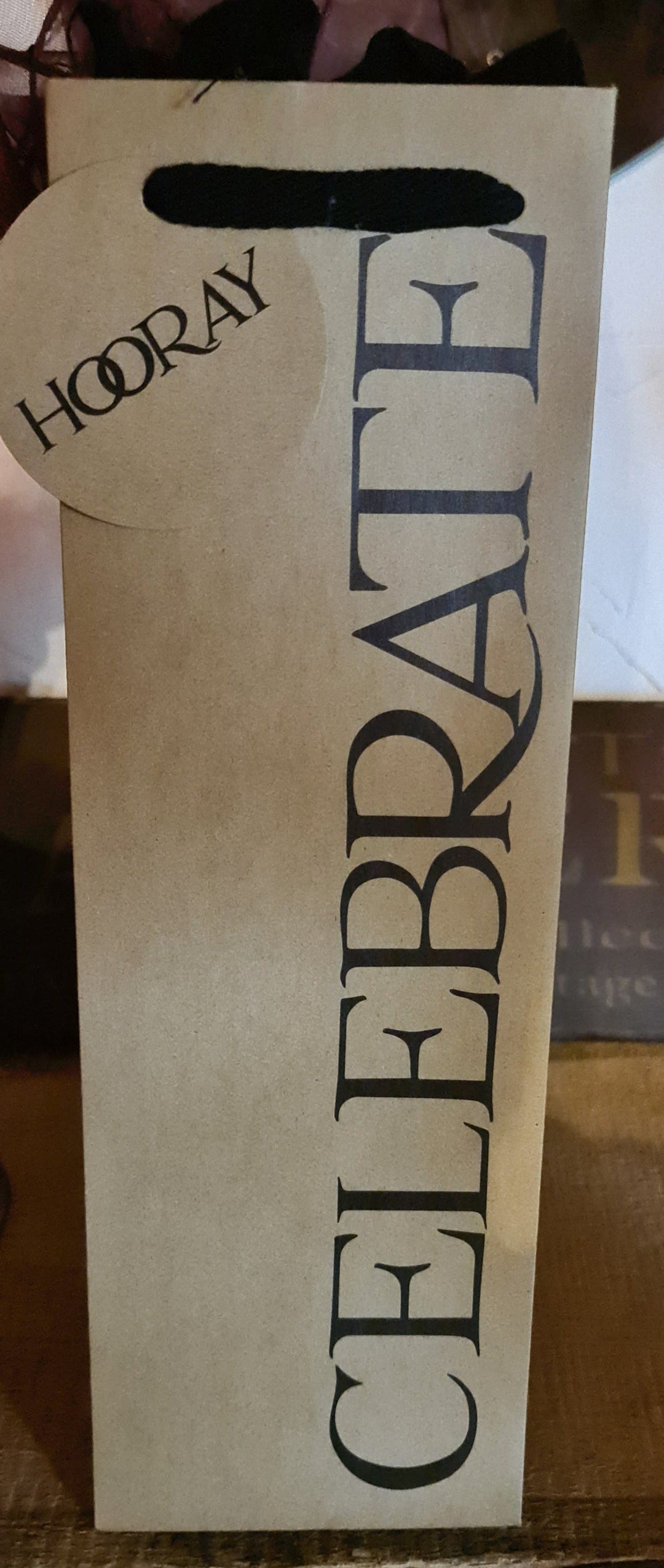 Emma Bridgewater , Wein Flaschen-Geschenktüte , Papier mit Boden - British Moments