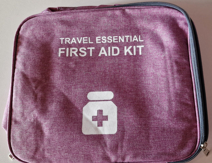 Erste Hilfe Tasche für die Reise ( ohne Inhalt ), lila