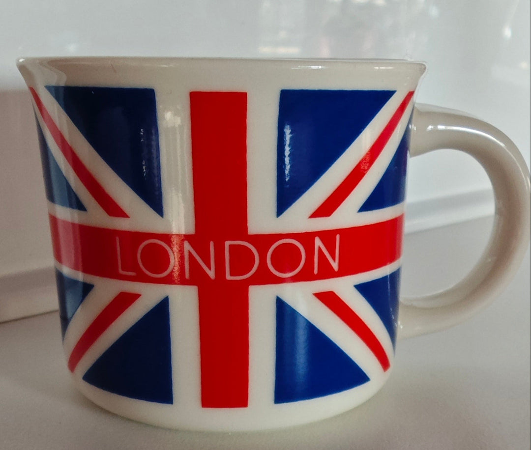 Espresso-Tasse Union Jack/ London, Porzellan