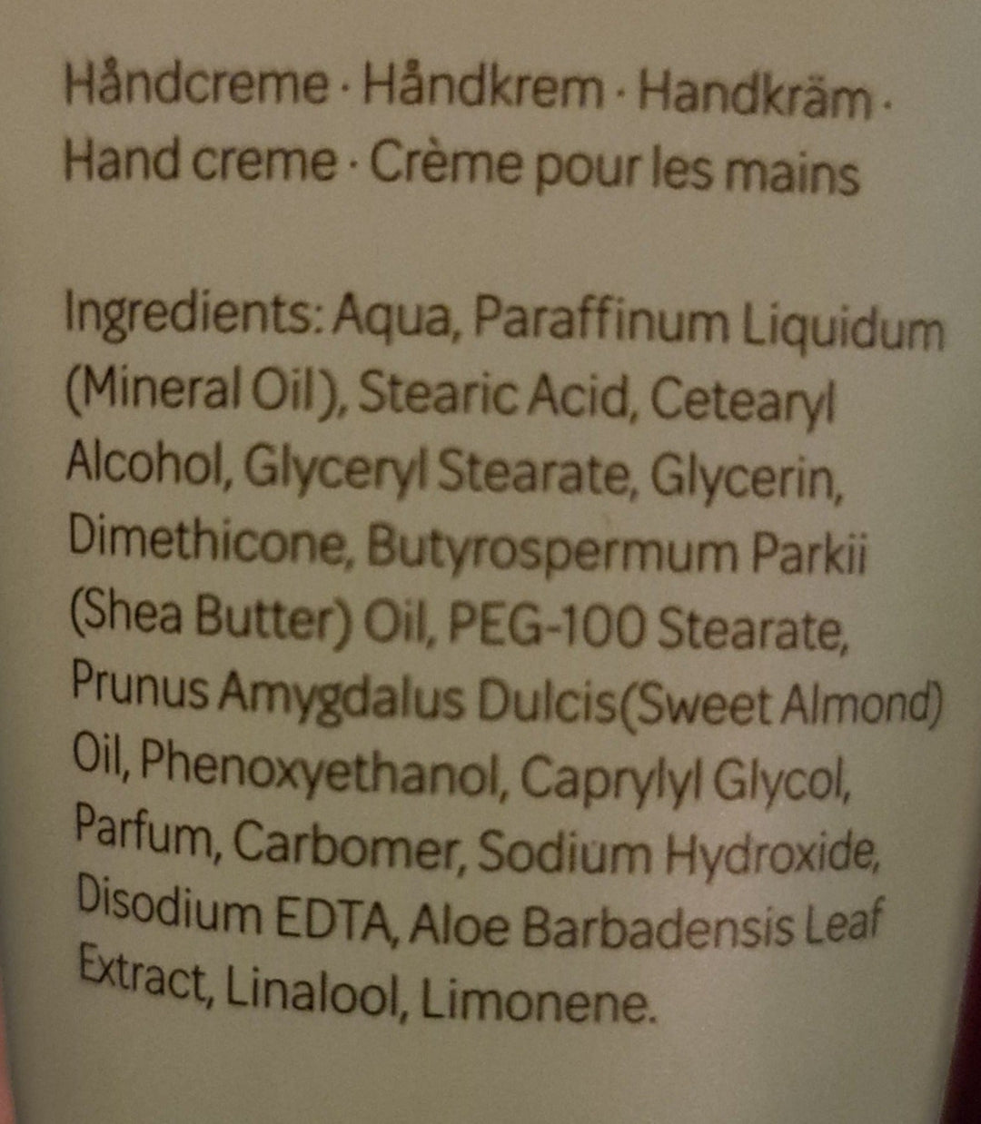 Eukalyptus Handcreme aus Dänemark, 50 ml - British Moments / Fernweh-Kaufhaus