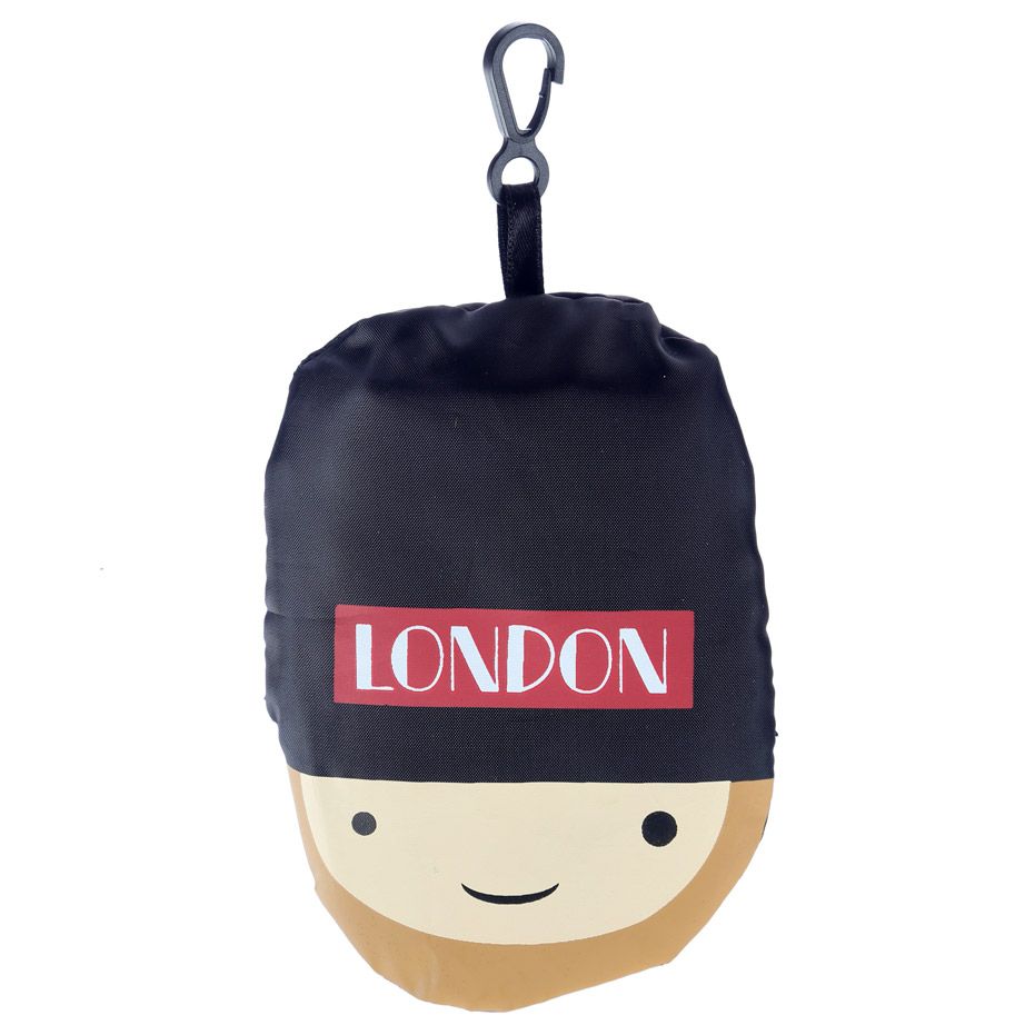 Faltbarer Einkaufsbeutel, Motiv" London Guards" - British Moments / Fernweh-Kaufhaus
