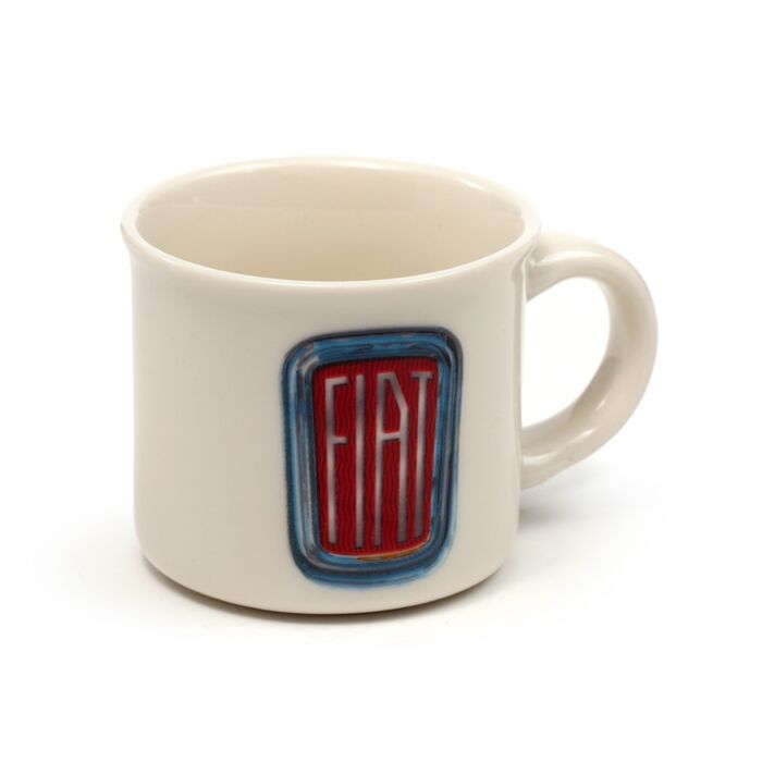 Fiat 500 Espressotasse aus Porzellan