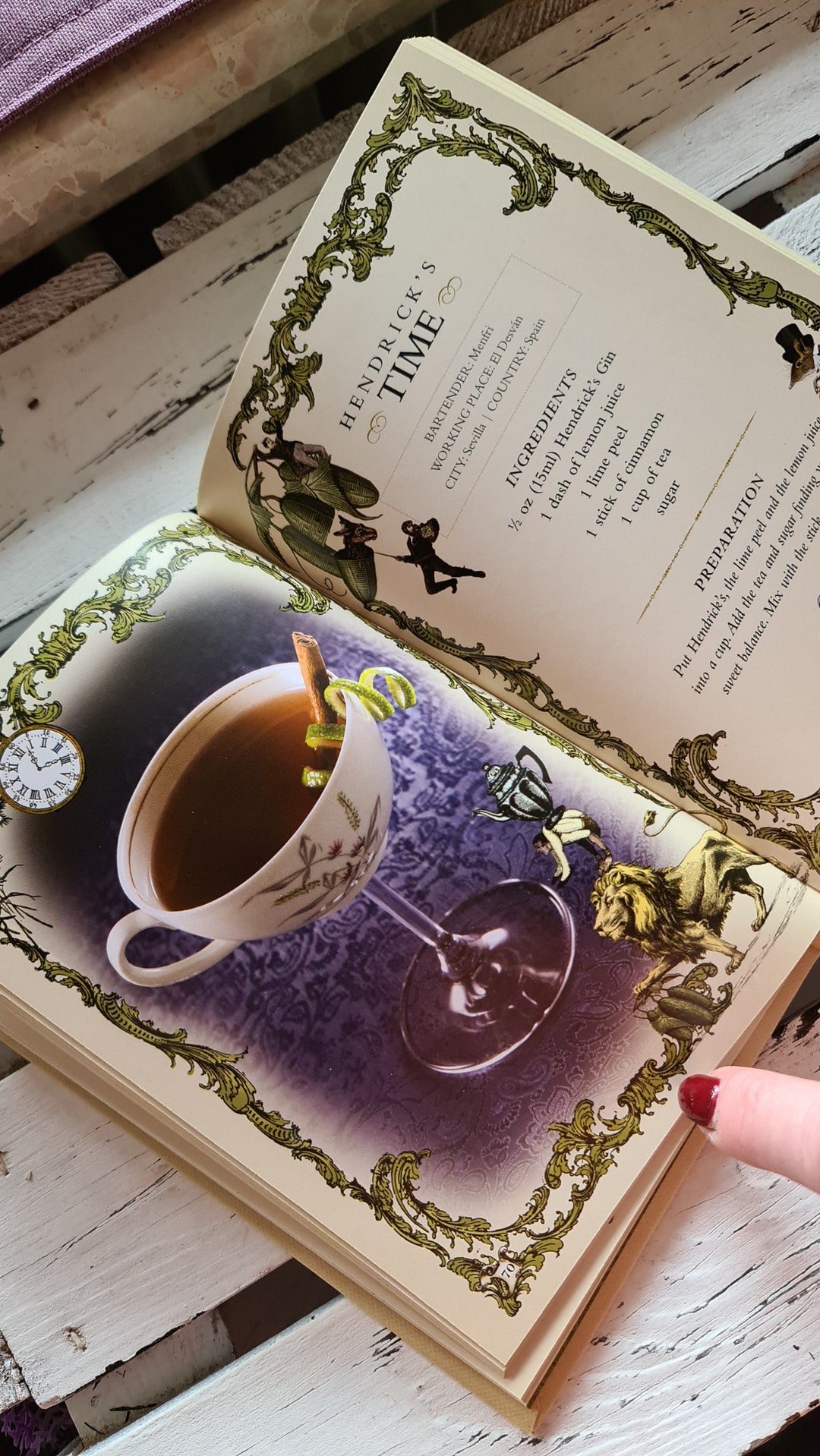 Field Guide to Hendrick's Gin , Vol. 2, Cocktail Rezepte-Buch - British Moments