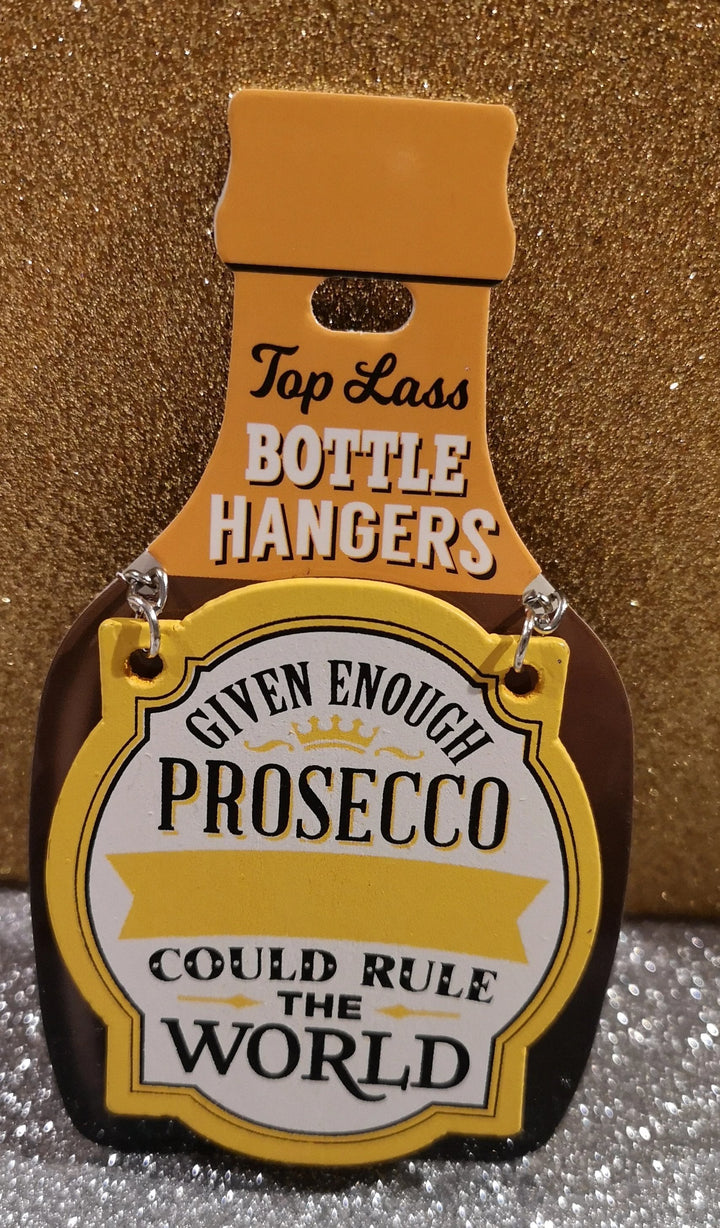 Flaschenanhänger Prosecco - British Moments