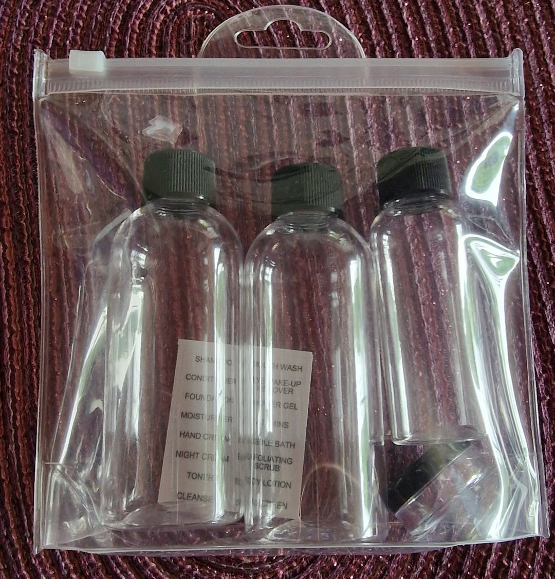 Flüssigkeiten-Reiseset zum selbst Befüllen