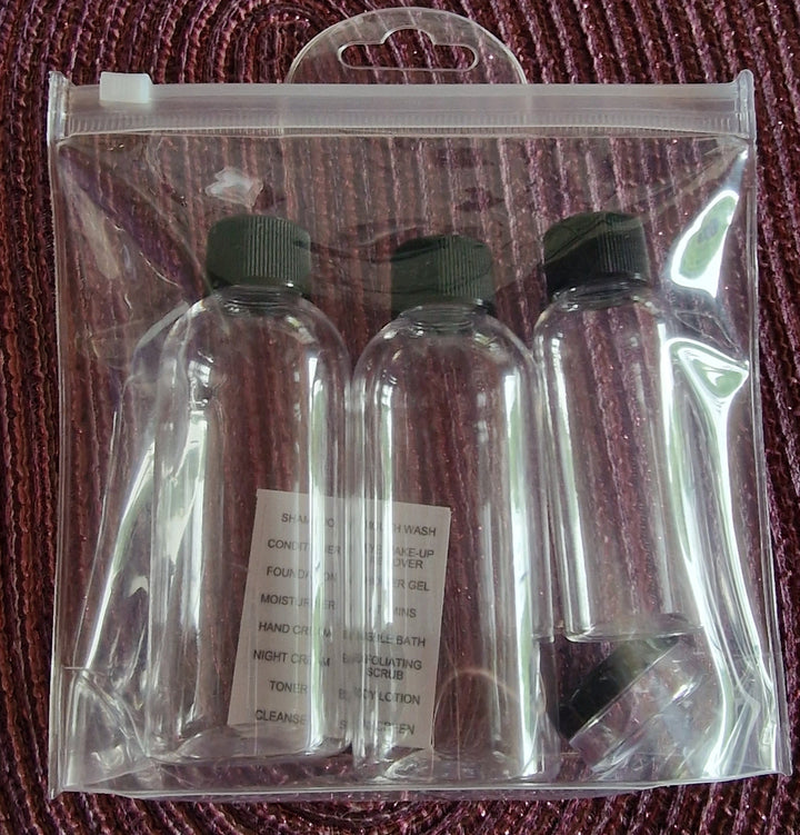 Flüssigkeiten-Reiseset zum selbst Befüllen